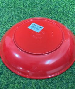 Alternative view of PLATO MELAMINA DE COLOR ROJO REDONDO 1UND / 90161-110