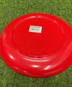 Alternative view of PLATO MELAMINA DE COLOR ROJO REDONDO 1UND / 90161-111