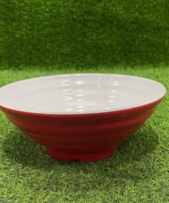 TAZA MELAMINA DE COLOR ROJO REDONDO 1UND / 90161-113
