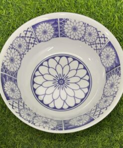 Alternative view of TAZA MELAMINA DE FLOR CON COLOR AZUL REDONDO 1UND / 90161-115