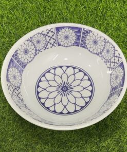 Alternative view of TAZA MELAMINA DE FLOR CON COLOR AZUL REDONDO 1UND / 90161-116