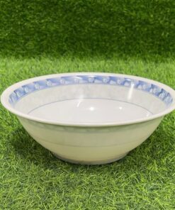 TAZA MELAMINA DE FLOR CON COLOR AZUL REDONDO 1UND / 90161-120