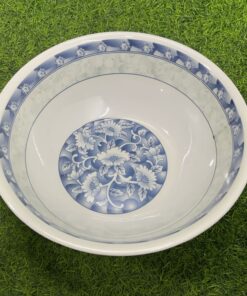 Alternative view of TAZA MELAMINA DE FLOR CON COLOR AZUL REDONDO 1UND / 90161-120