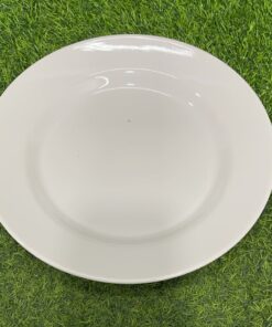 PLATO MELAMINA DE COLOR BLANCO REDONDO 1UND / 90161-127