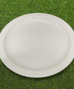 PLATO MELAMINA DE COLOR BLANCO REDONDO 1UND / 90161-130