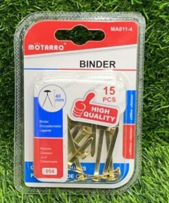 ENCUADERNADOR DORADO 40MM 1UND (15PCS) / MA011-4