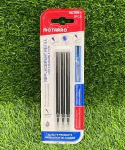 SET DE REPUESTO PARA LAPICERO NEGRO BORRABLE 0.7MM 1UND (3PCS) / MC004-1