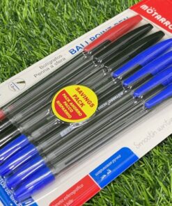 Alternative view of SET DE LAPICEROS 4 AZUL + 2 NEGRO +1 ROJO 1.0MM 1UND (7PCS) / MC009-3