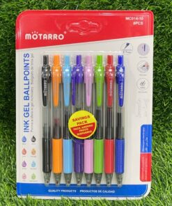 SET DE LAPICEROS DE COLORES 0.7MM 1UND (8PCS) / MC014-10
