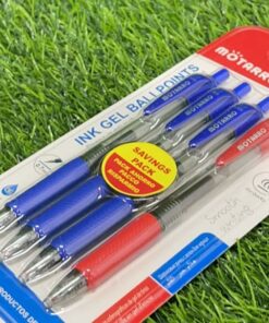Alternative view of SET DE LAPICEROS 3 AZUL +1 ROJO 0.7MM 1UND (4PCS) / MC014-7