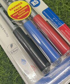 Alternative view of SET DE LAPICEROS CON TINTA X5 DE COLORES 0.5MM 1UND / MC016-7