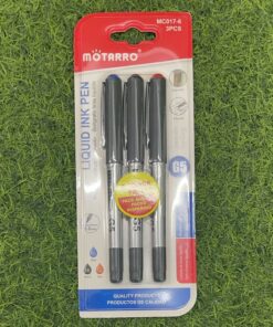 SET DE LAPICERO CON TINTA DE NEGRO+AZUL+ROJO G5 0.5MM 1UND (3PCS) / MC017-6