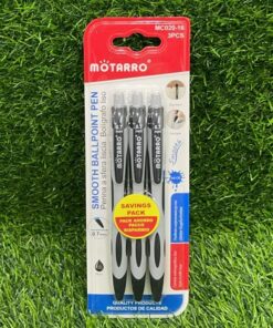 SET DE LAPICEROS DE COLOR NEGRO 0.7MM 1UND (3PCS) / MC020-16