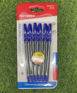 SET DE LAPICEROS COLOR AZUL 1.0MM 1UND (6PCS) / MC021-2
