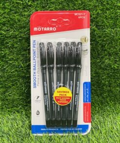 SET DE LAPICEROS COLOR NEGRO 1.0MM 1UND (6PCS) / MC021-3