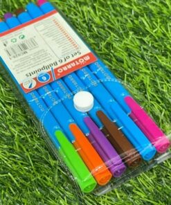 Alternative view of SET DE LAPICEROS DE COLORES 1.0MM 1UND (6PCS) / MC028-1