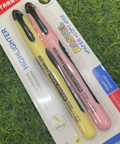 Alternative view of SET DE RESALTADOR COLOR ROSADO+AMARILLO 1/4MM 1UND (2PCS) / MC046-11